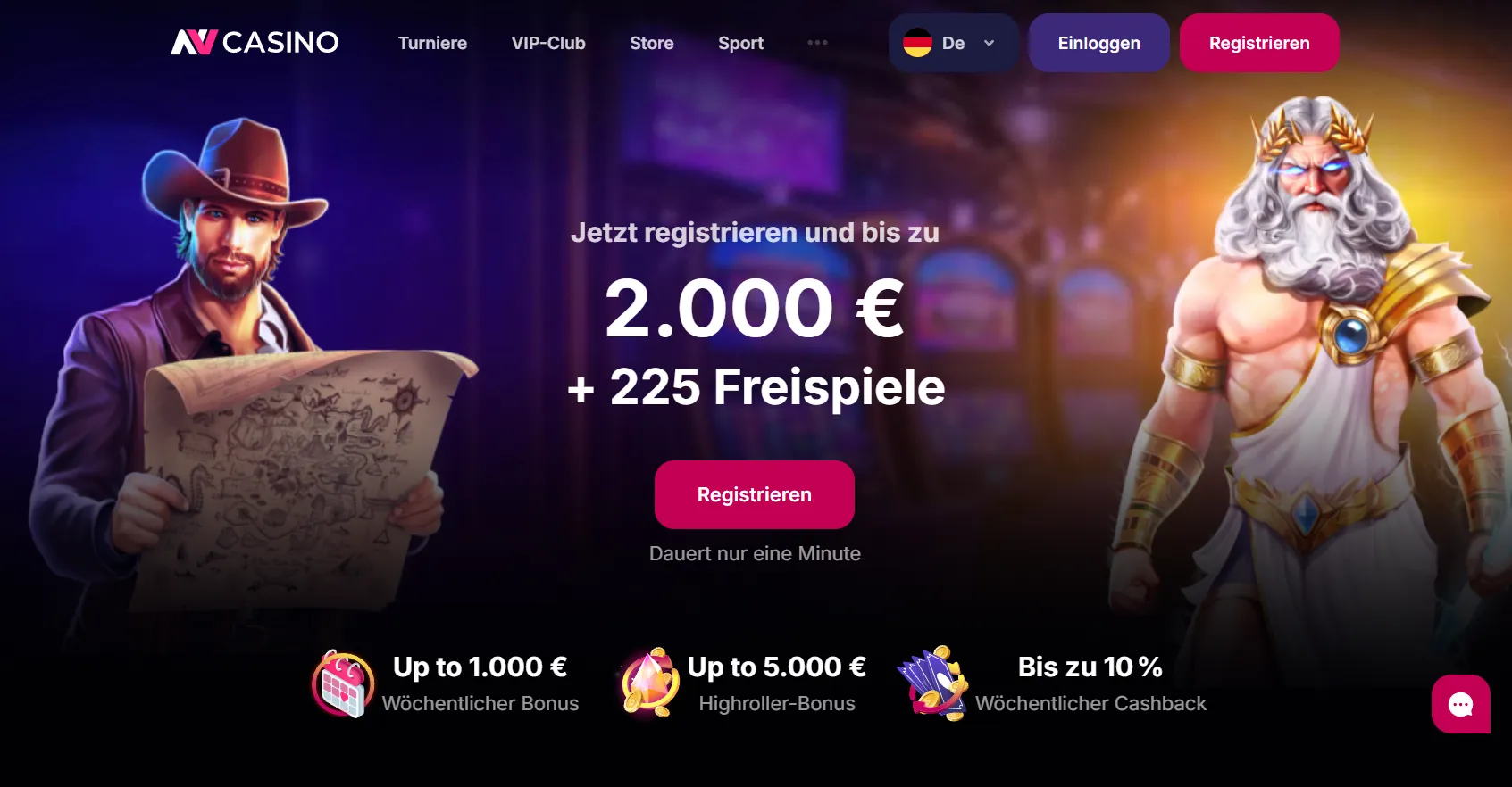 Hauptfunktionen von NVCasino – NV Casino