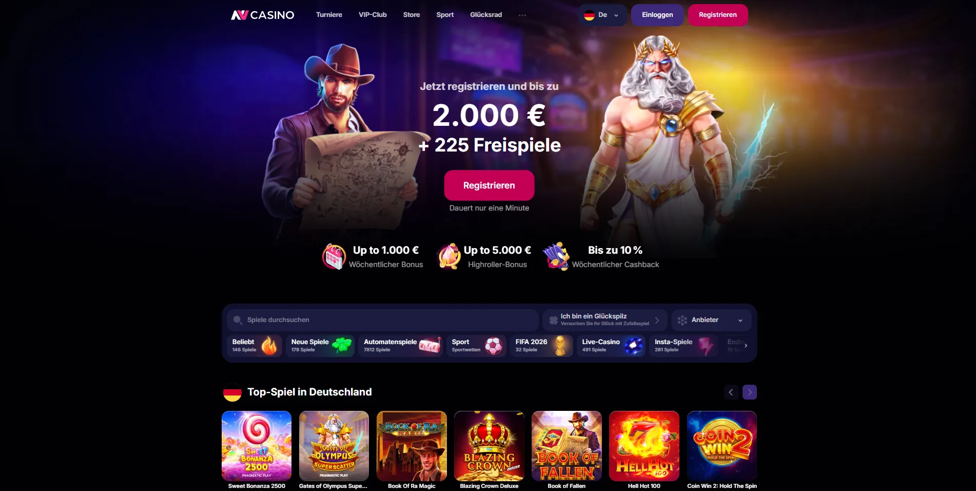 Verfügbare NV Casino Online Login Methoden