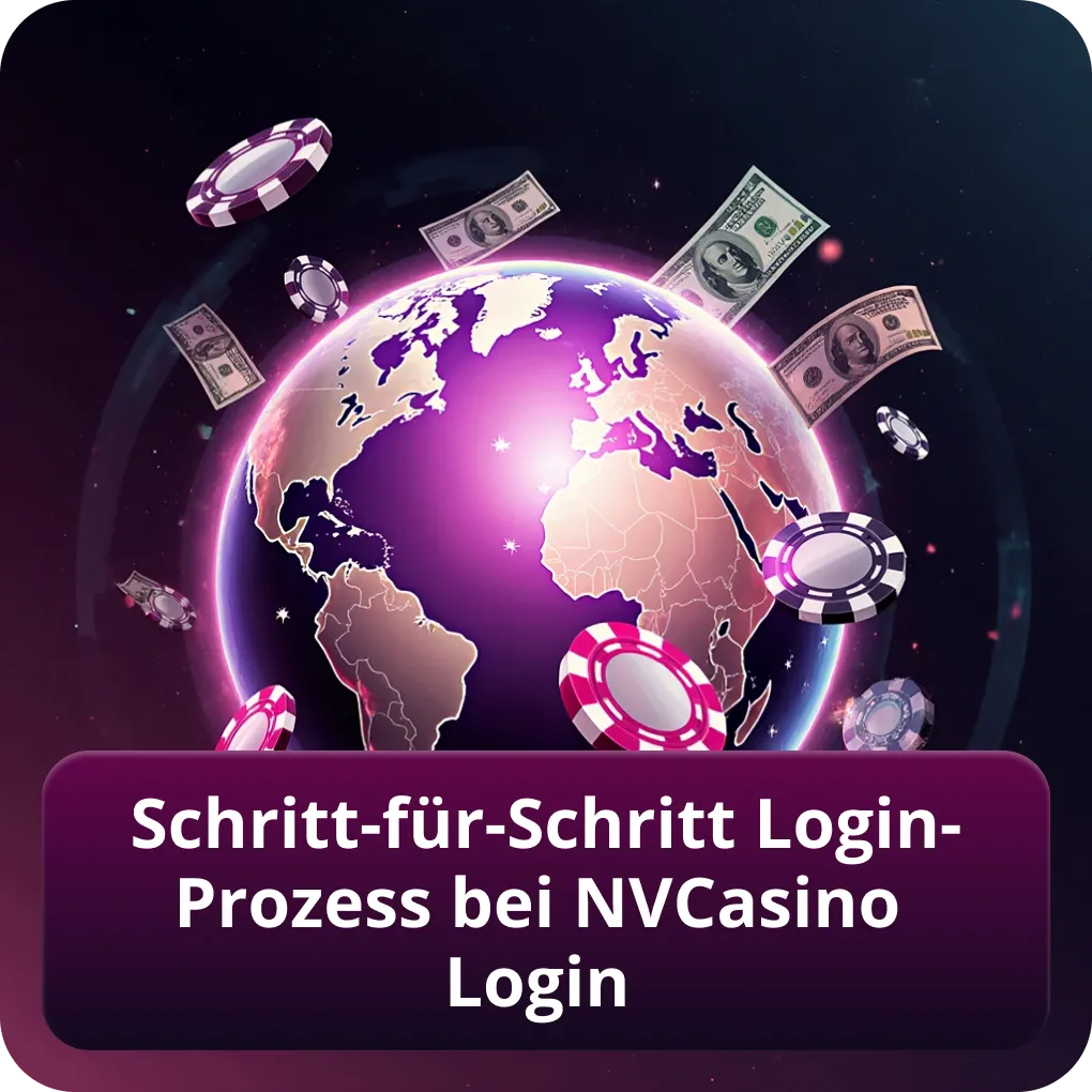 Schritt-für-Schritt Login-Prozess bei NVCasino Login
