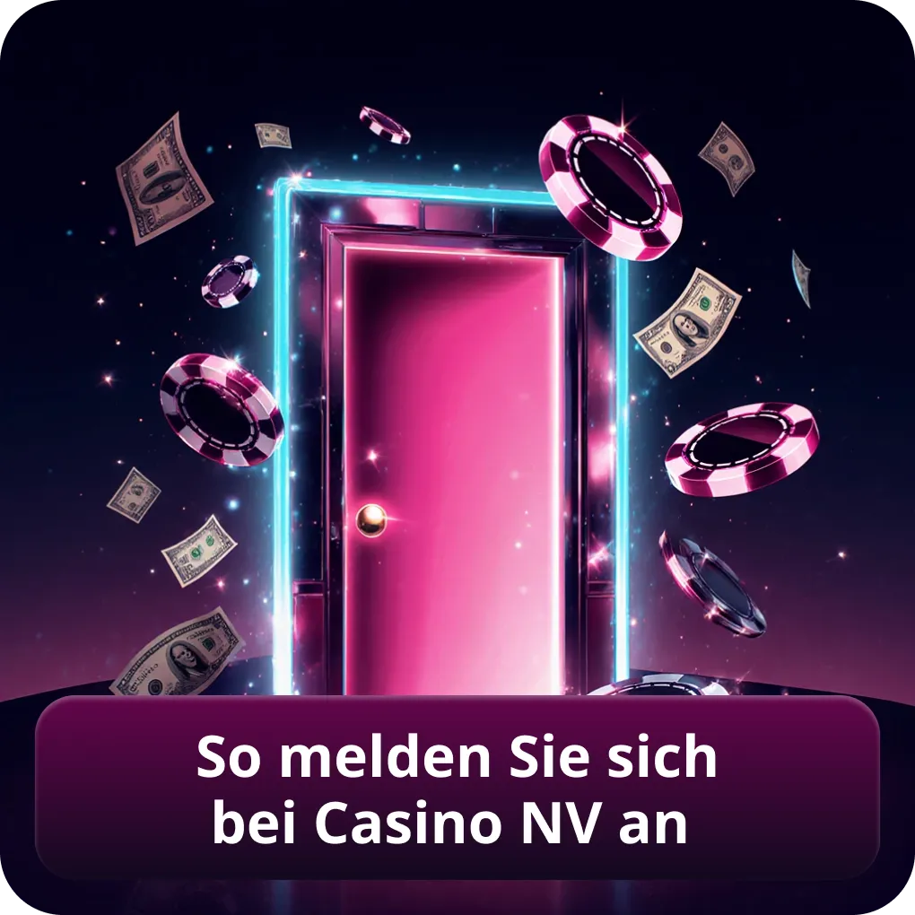So melden Sie sich bei Casino NV an