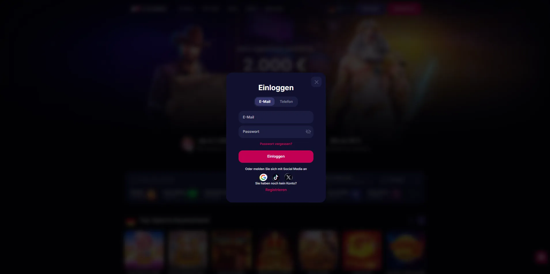 Schritt-für-Schritt NV Casino Online Login Prozess