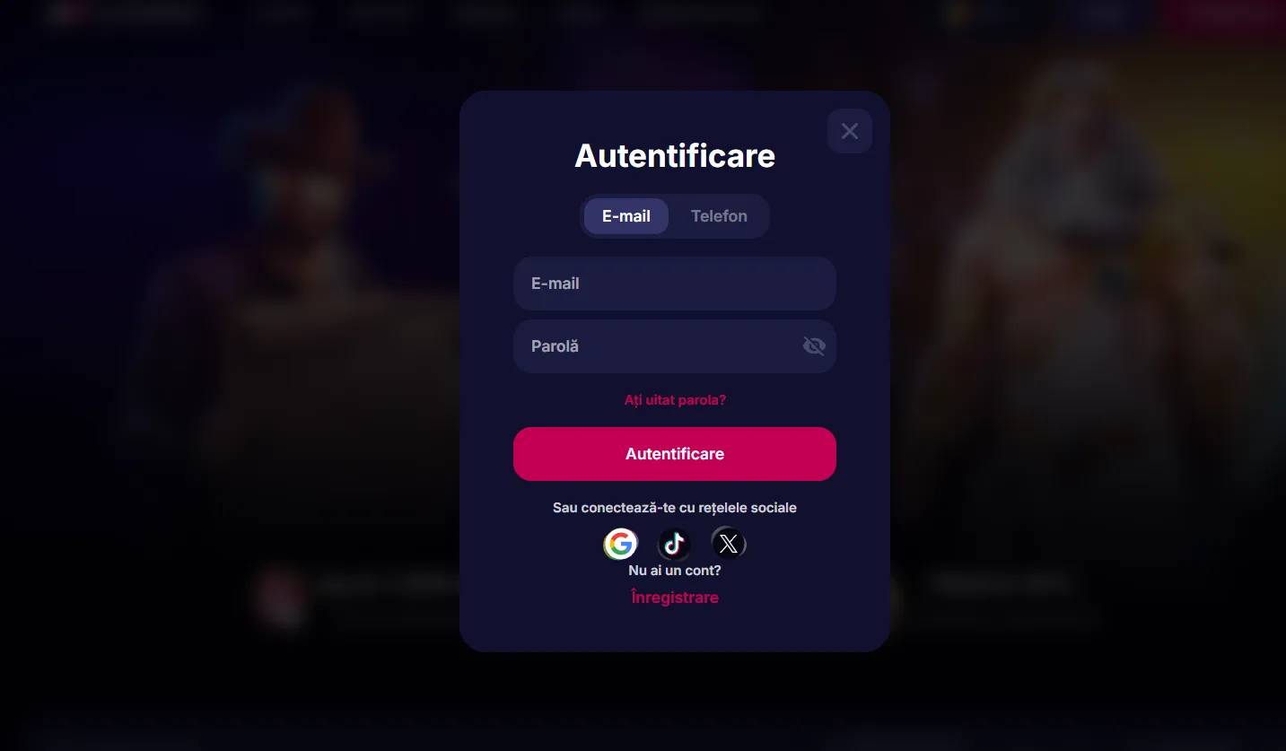 Metode disponibile de autentificare în NV Casino – NV Casino online login